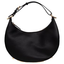 Fendi Piccola borsa hobo in pelle graphy