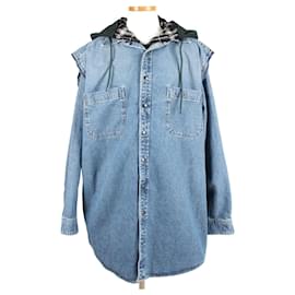 Balenciaga Camicia in denim a doppio strato