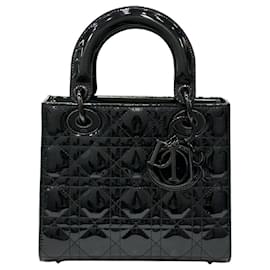 Lady Patent Small All Black - Dior