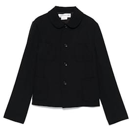 Comme Des Garcons Jacke aus Wollgabardine