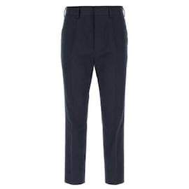 Pantaloni in gabardine di cotone - Prada