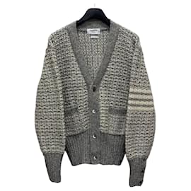 Klassischer Mohair-Tweed-Cardigan - Thom Browne