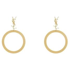 Orecchini a cerchio con pendente CASSANDRE - Saint Laurent
