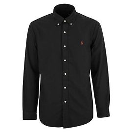 Ralph Lauren Camicia Oxford con logo Pony ricamato