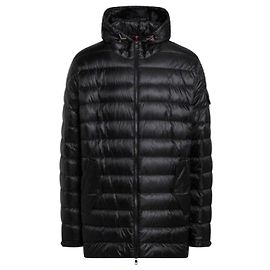 Moncler Oahu Hooded Mid-Length Down Parka Jacket