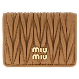 Miu Miu Cartera de piel Nappa