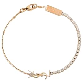 Bracciale Opium in metallo e strass, cristallo oro - Saint Laurent