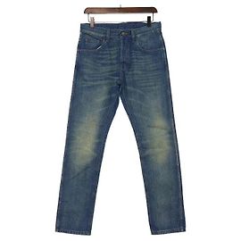 Gucci Jeans in denim lavato a gamba affusolata