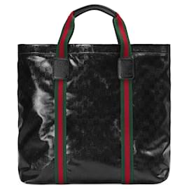 Borsa Tote GG Crystal nera - Gucci
