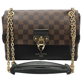 Louis Vuitton Borsa a tracolla Damier Ebene Babyn PM