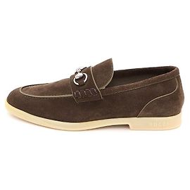 Gucci Wildleder-Loafer für Herren mit Horsebit-Detail