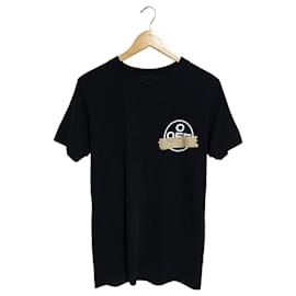 Tape Arrow Kurzarm-T-Shirt - Off White