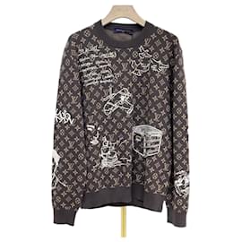 Crewneck aus Wolle mit Monogramm-Stickerei - Louis Vuitton