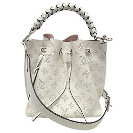 Louis Vuitton Borsa a tracolla Mahina Moria in monogramma bianco