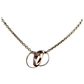 Cartier Baby Trinity Halskette Gold Damenhalskette Vintage