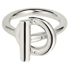Hermès Anello Echappee Medium da donna in argento
