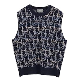 Gilet in maglia jacquard Oblique - Dior