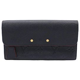 Cartera larga Monogram Empreinte Marine Louis Vuitton
