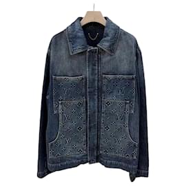 Louis Vuitton Monogram Carpenter Washing Denim Jacket