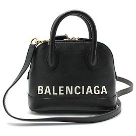 Balenciaga Sac bandoulière XXS Black Billtop Handle