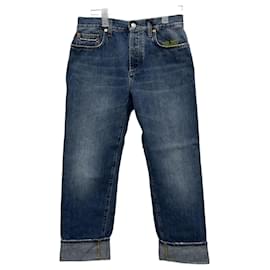 Pantalones rectos de denim - Gucci