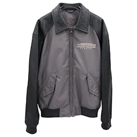 Louis Vuitton Giacca Varsity in pelle monogrammata