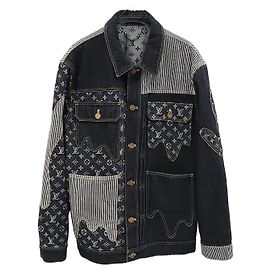 Louis Vuitton Nigo Crazy Denim Workwear Jacket