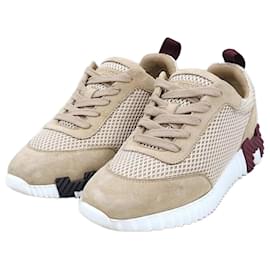 Sneakers Mesh Bouncing Beige - Hermès