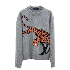 Intarsia Tiger Wollstrick - Louis Vuitton