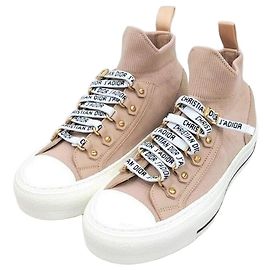 Dior Work High-Top Sneaker aus Strick