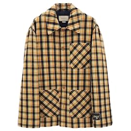 Gucci Multicolor Wool Check Jacket