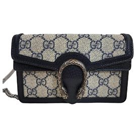 Gucci Borsa a tracolla Dionysus GG Super Mini Beige Blue