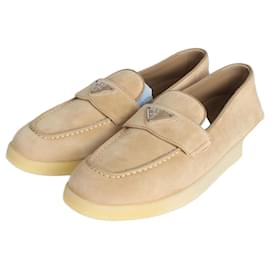 Prada Mocassino in scamosciato beige
