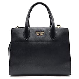 Prada Borsa Tote e Borsa a Spalla Saffiano Bibliotek