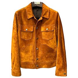 Tom Ford Trucker-Jacke aus Kaschmir und Wildleder