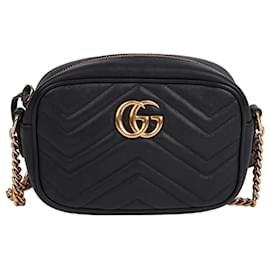 Gucci Mini borsa a tracolla Matelassé con catena
