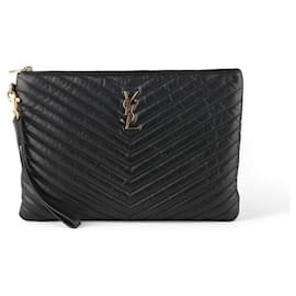 Clutch Matelassé New - Saint Laurent