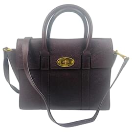 Piccola borsa a tracolla New Basewater marrone scuro - Mulberry