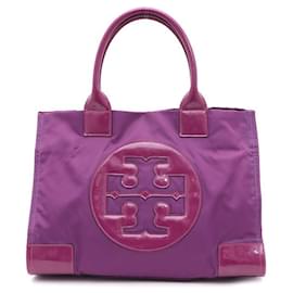 Tory Burch Borsa Tote Ella Patent Large Shopper