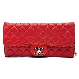 Chanel Clutch e borsa a tracolla in agnello con catena
