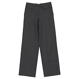 Graue Wollmischung Hose Größe - Hermès