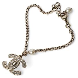 Chanel CC Logo Kristallarmband