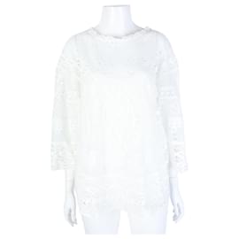 Chloe Spitzenbluse mit langen Ärmeln - Chloé