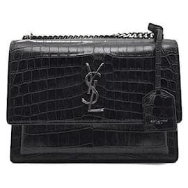 Crocodile Sunset Bag Medium - Saint Laurent