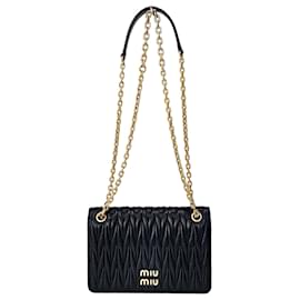 Miu Miu Borsa a tracolla trapuntata con catena