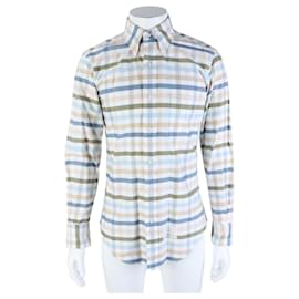 Camicia a quadri a maniche lunghe - Thom Browne