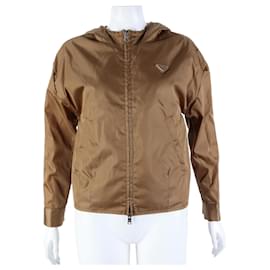 Jersey de nylon con capucha Prada