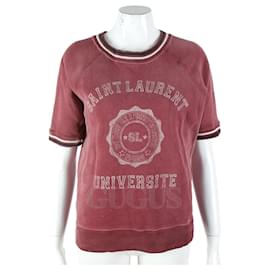 Sweatshirt mit kurzen Ärmeln - Saint Laurent