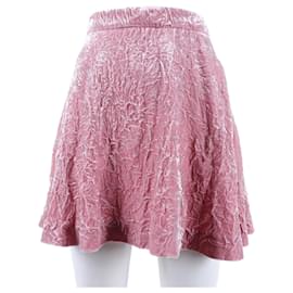 Falda de terciopelo Miu Miu