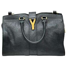 Saint Laurent Piccola borsa a tracolla nera KABASIK